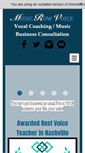Mobile Screenshot of musicrowvoice.com